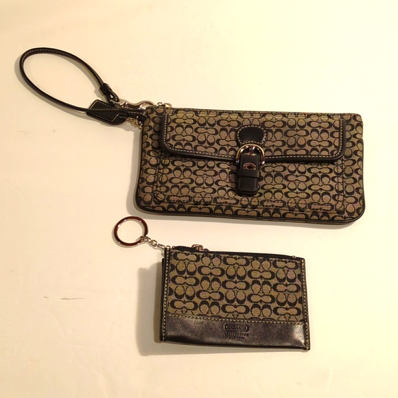 Coach Wallet and Coin Pouch for Keys - Picture 2 of 8